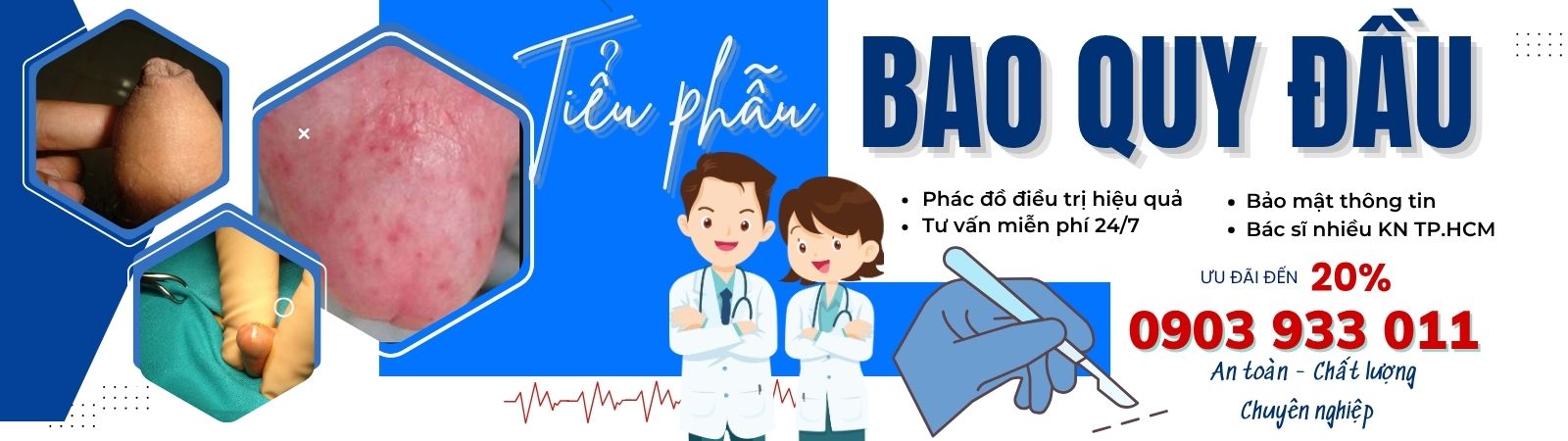 TOP 3 TRƯỜNG HỢP KHẨN CẤP CẦN CẮT BAO QUY ĐẦU KỊP THỜI